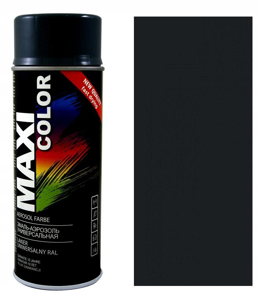 Ral 7021 Maxi Color Motip Farba Lakier Nitro Spray 400ML