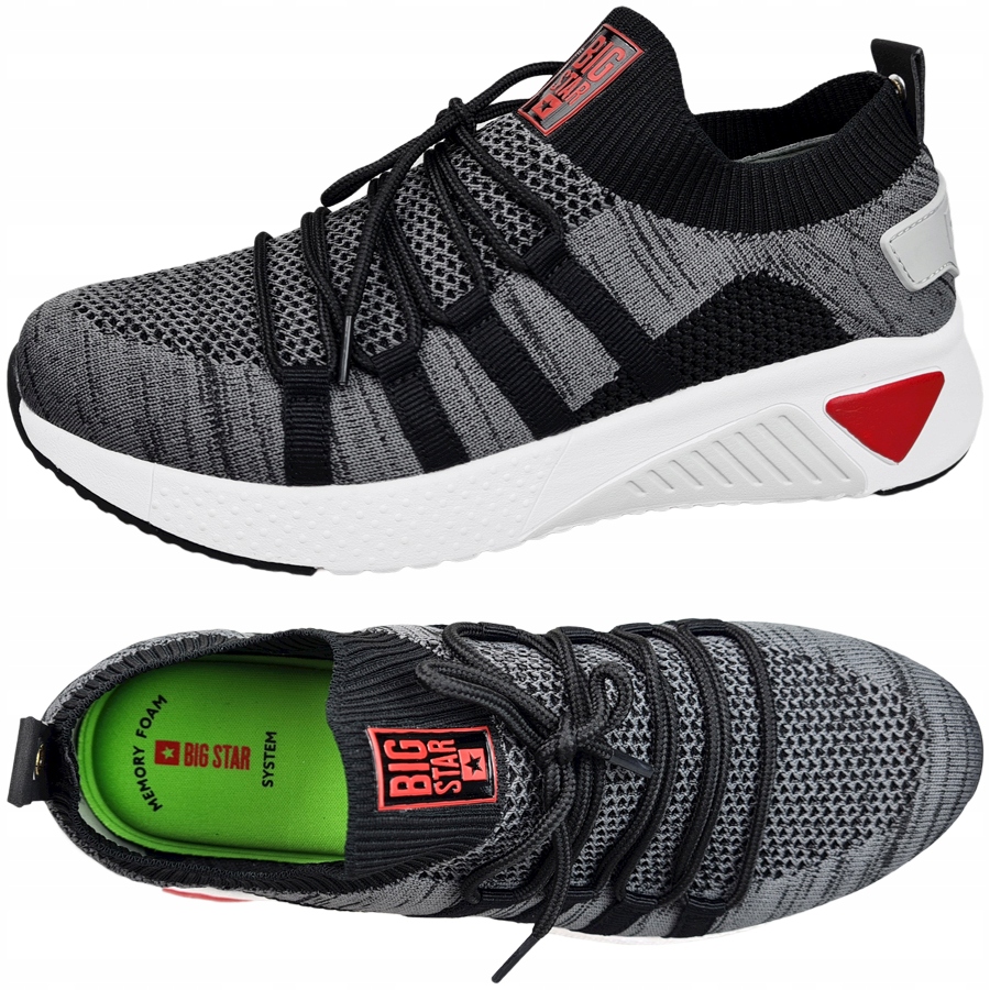 Lekkie buty Big Star damskie sportowe HH274532 37