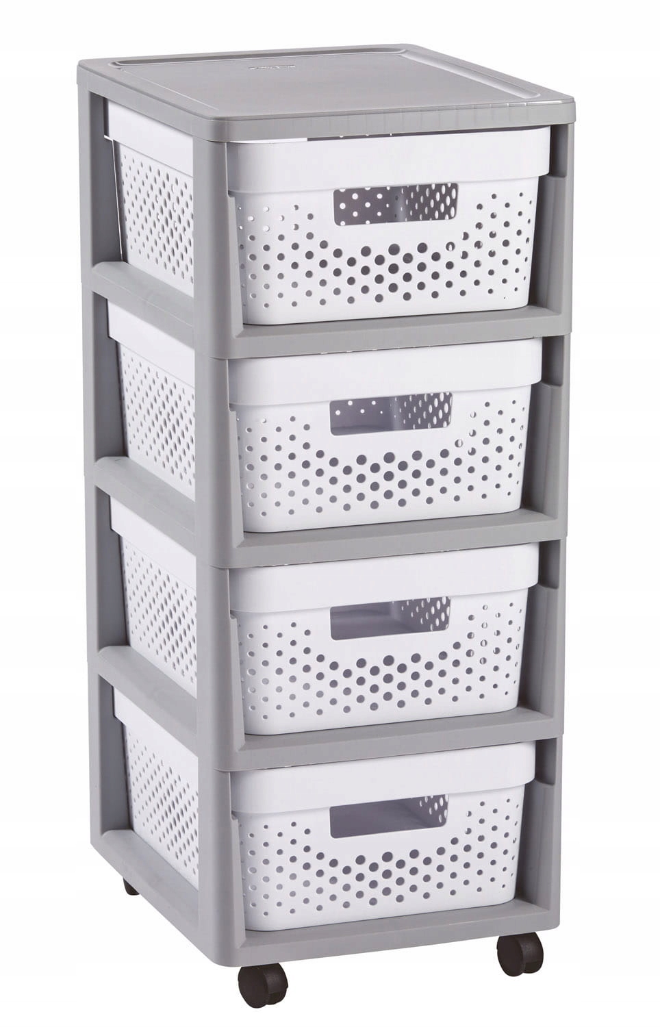 Curver Regał Ażurowy Infinity 4X10L Komoda Szafka