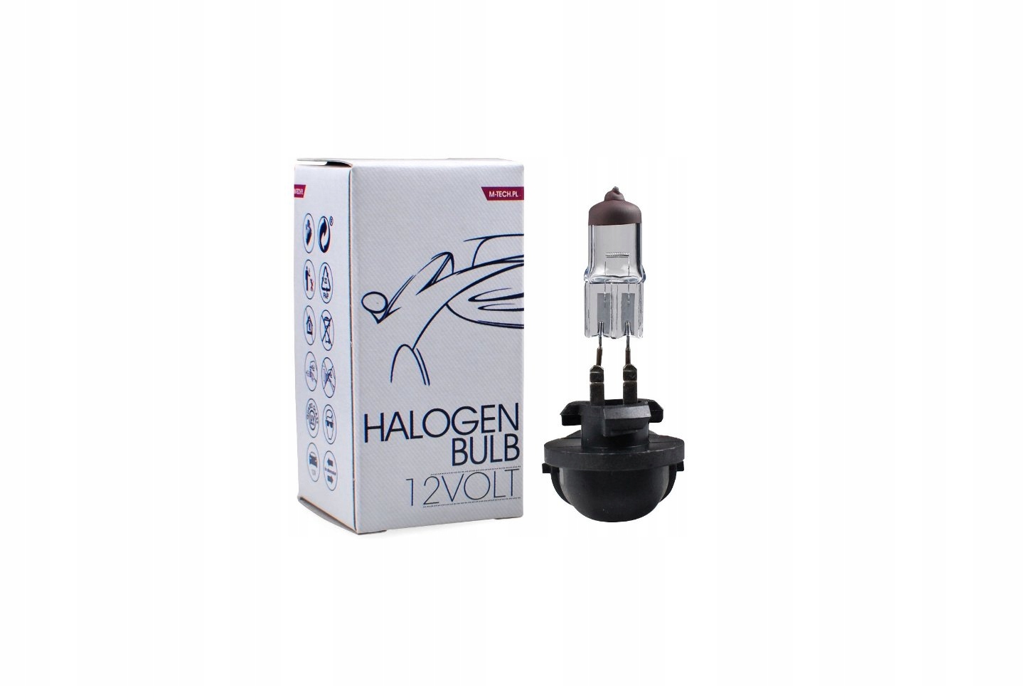 Żarówka 12,8V H27W/2 27W PGJ13 M-tech 881