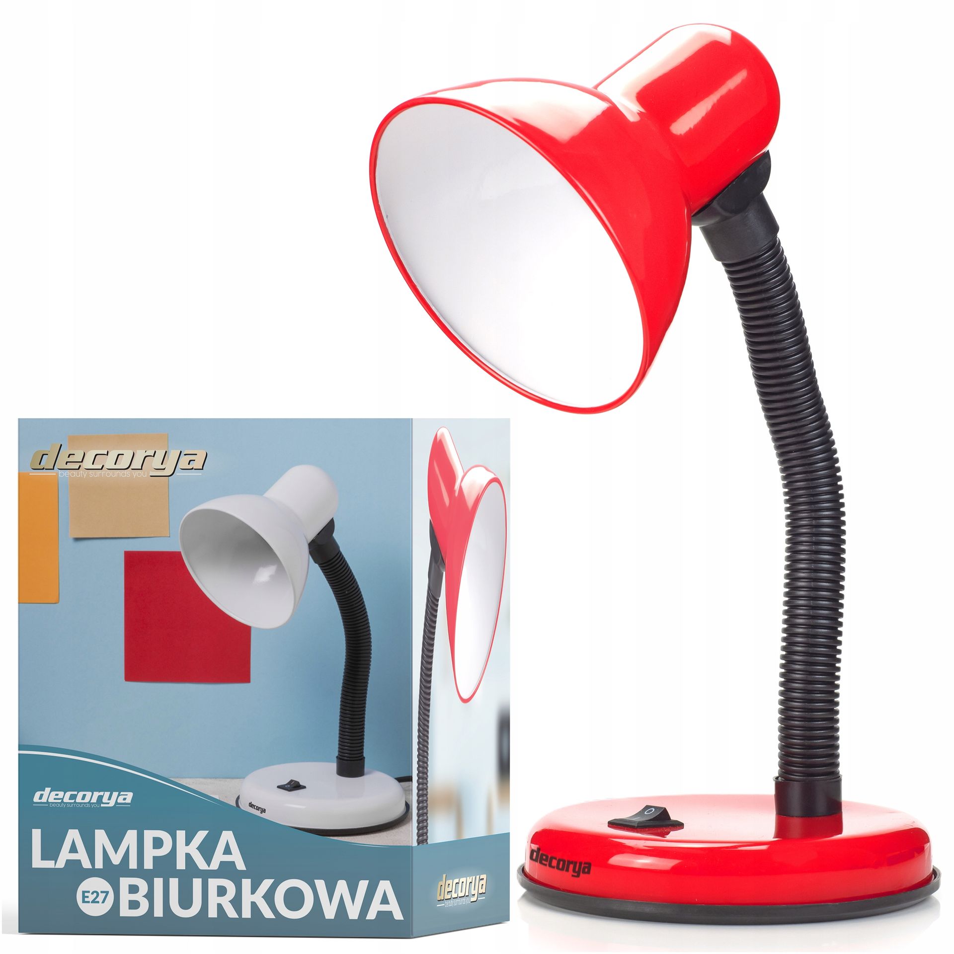 Lampka Biurkowa Regulowana Szkolna Na Biurko Nocna