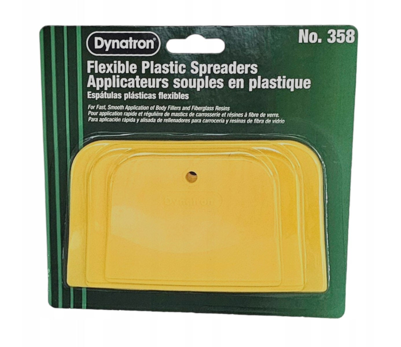 Dynatron 3M 358 Szpachelka rakla plastikowa 3 szt
