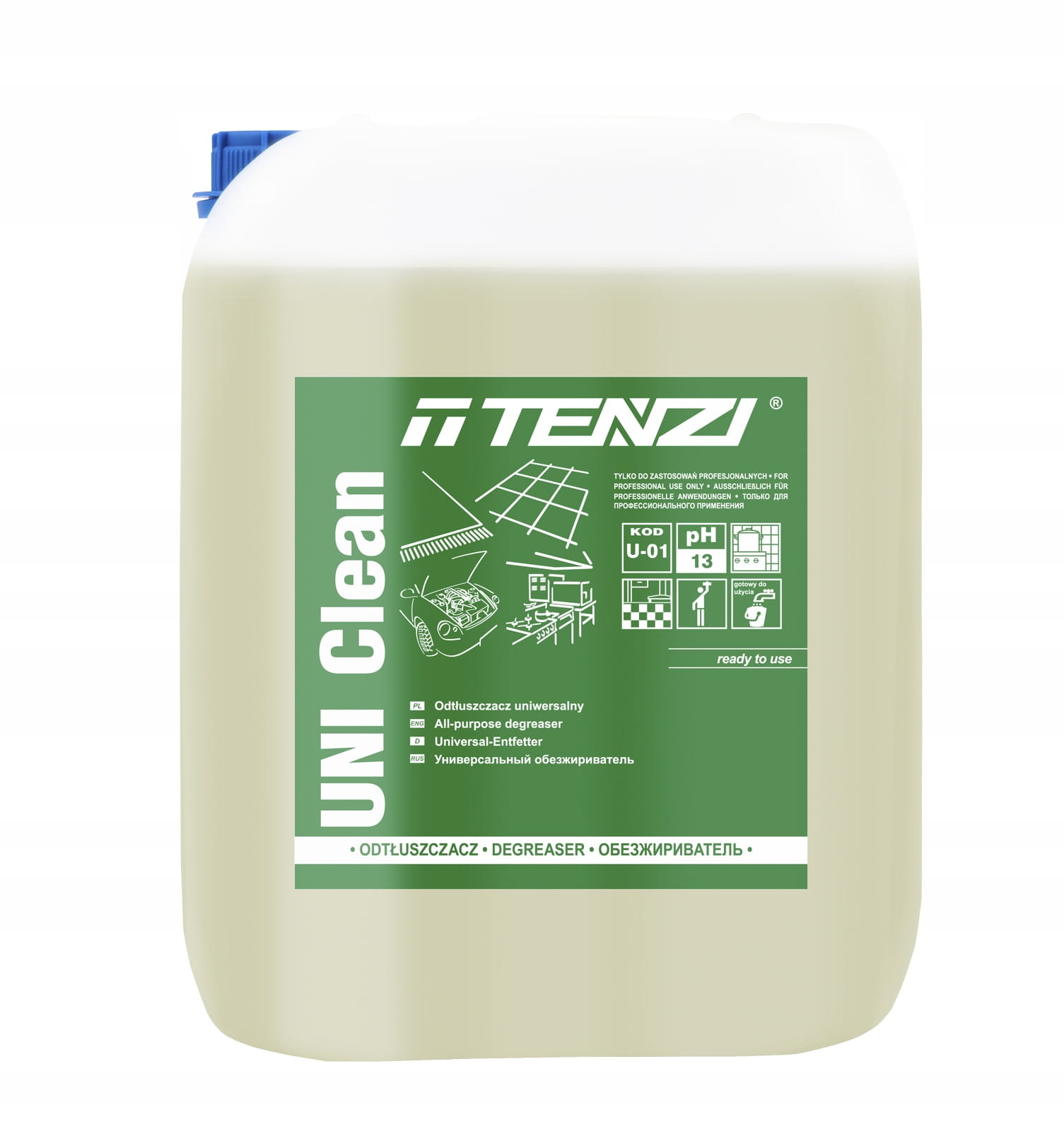 Odtłuszczacz uniwersalny Tenzi 10L