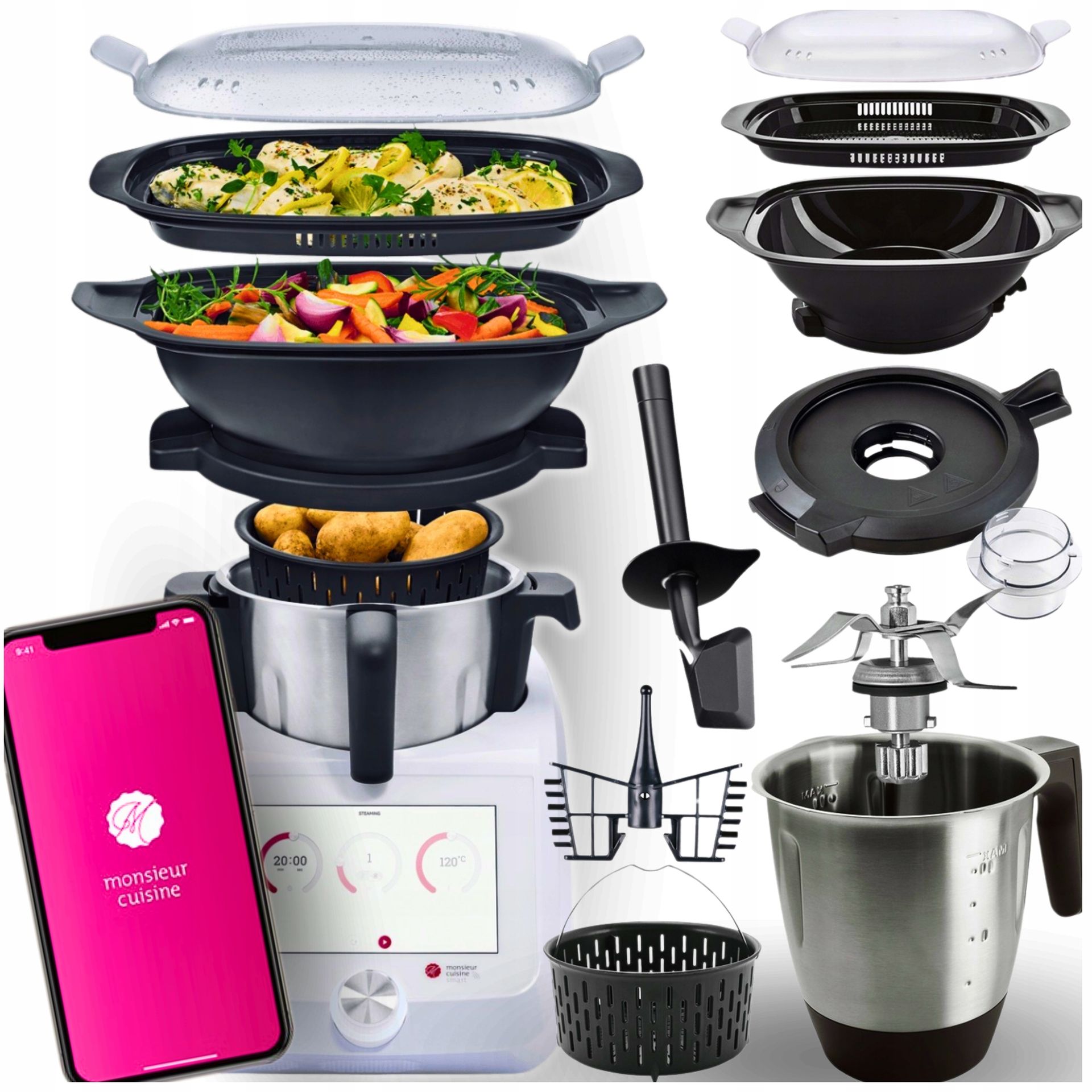 Lidlomix Silvercrest Monsieur 1200W Wifi Najnowszy Model