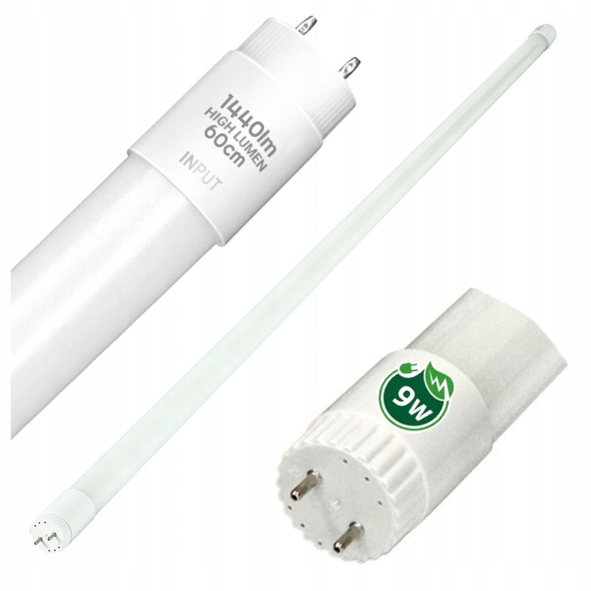 Świetlówka Led 60cm 9W 1440lm High Lumen Do Opraw Hermetycznych G13