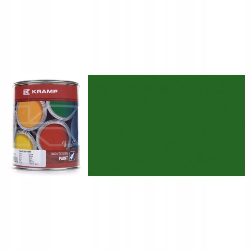 Lakier farba Kramp do maszyn John Deere zielony 1l