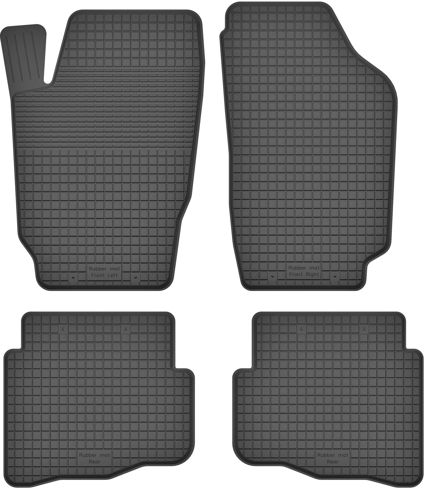 Volkswagen Polo IV 9N 9N3 Dywaniki Gumowe