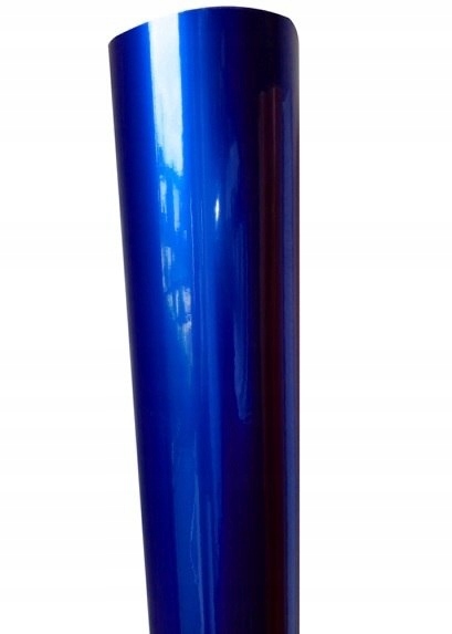 Folia Metallic Okleina Naklejka Niebieska 50x152cm