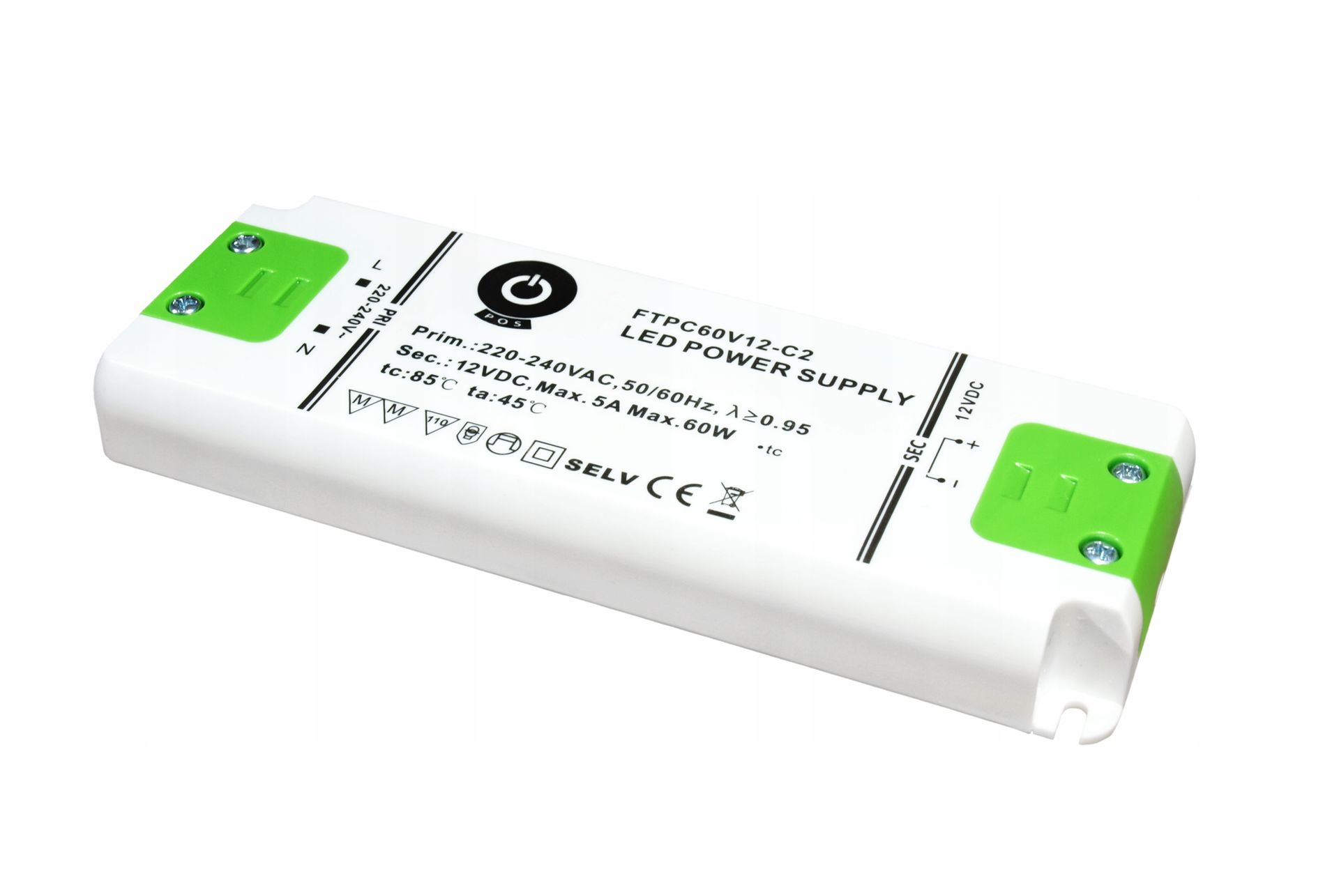 Zasilacz Stałonapięciowy 24V 60W 2.5A .