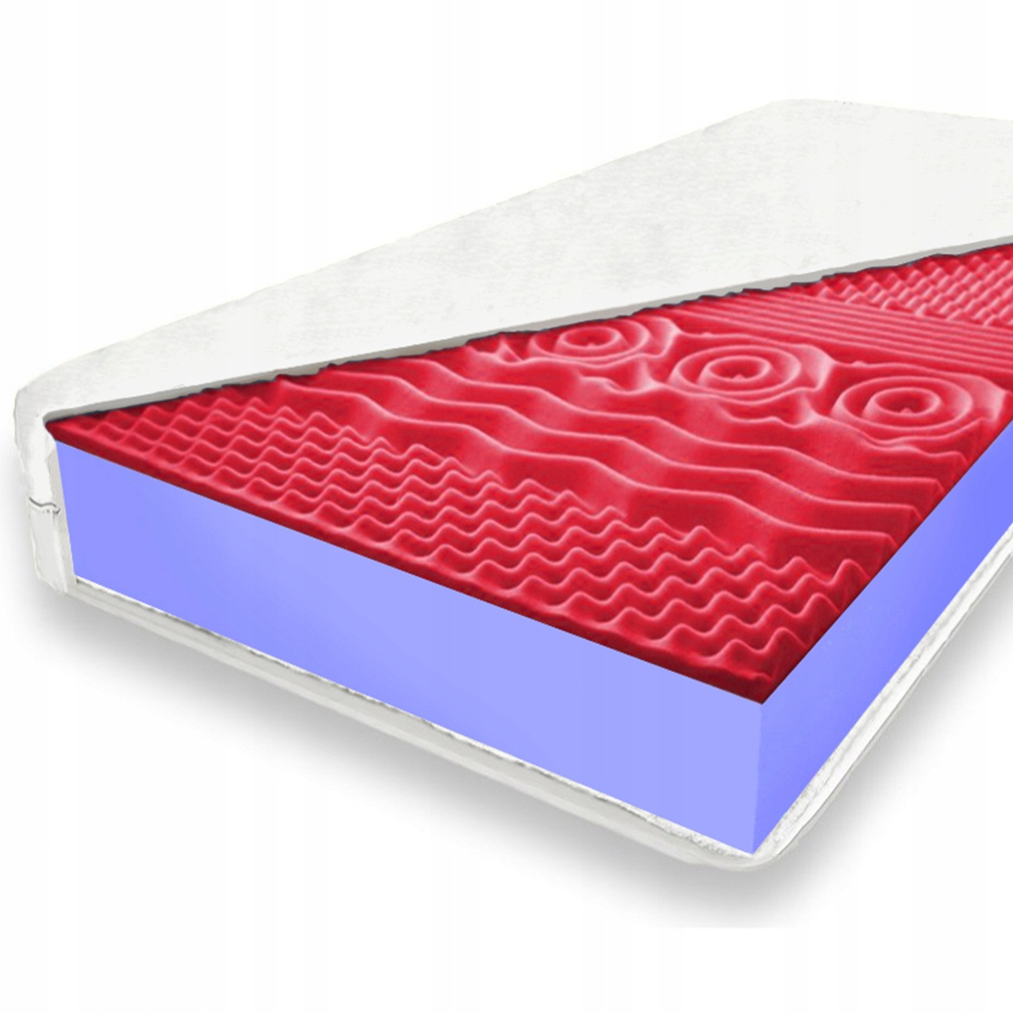 Materac 160X200 Twardy Masujący Z Pianki Hr 25CM