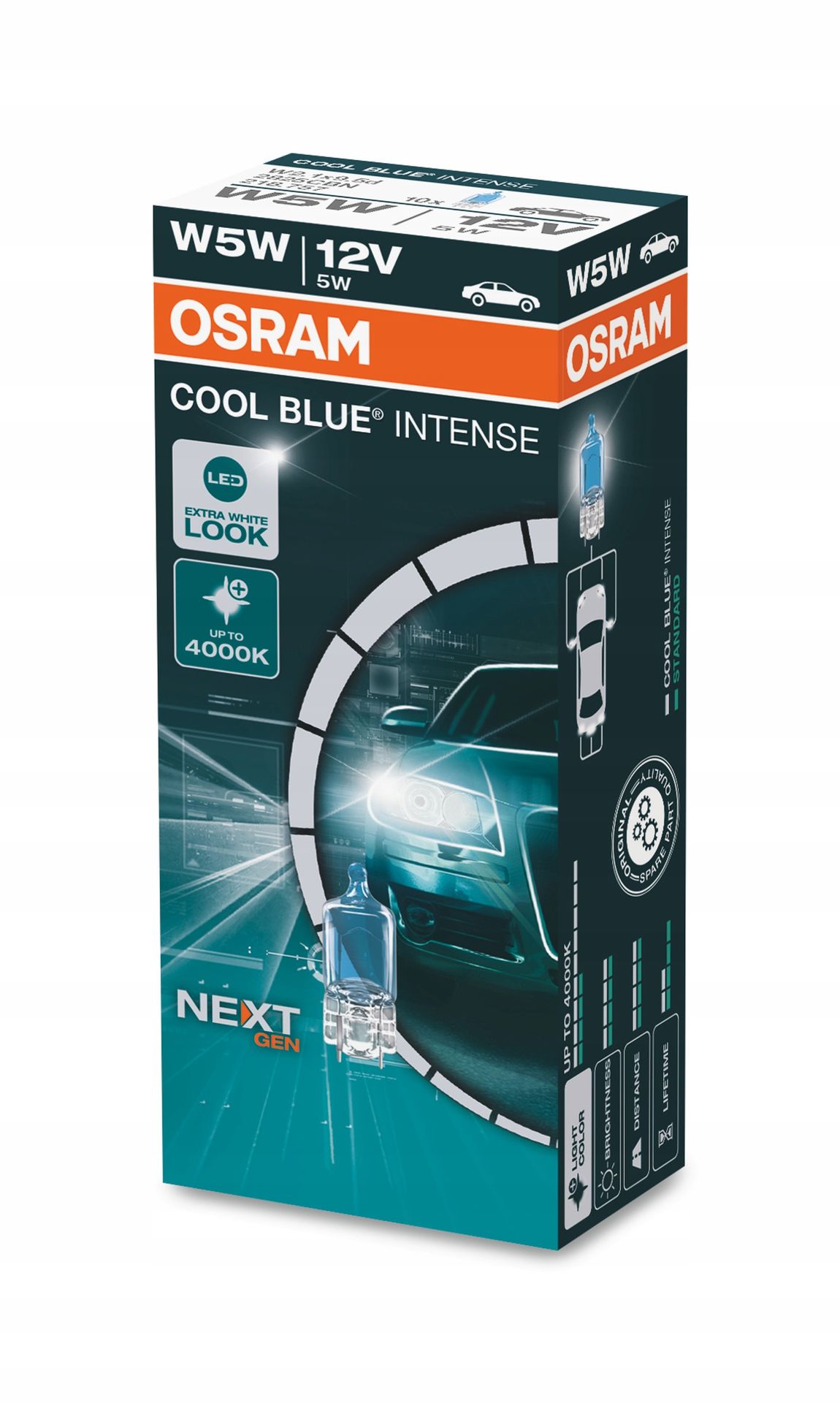 Żarówka Osram Cool Blue Intense W5W 5 W 1 sztuka 4000 K
