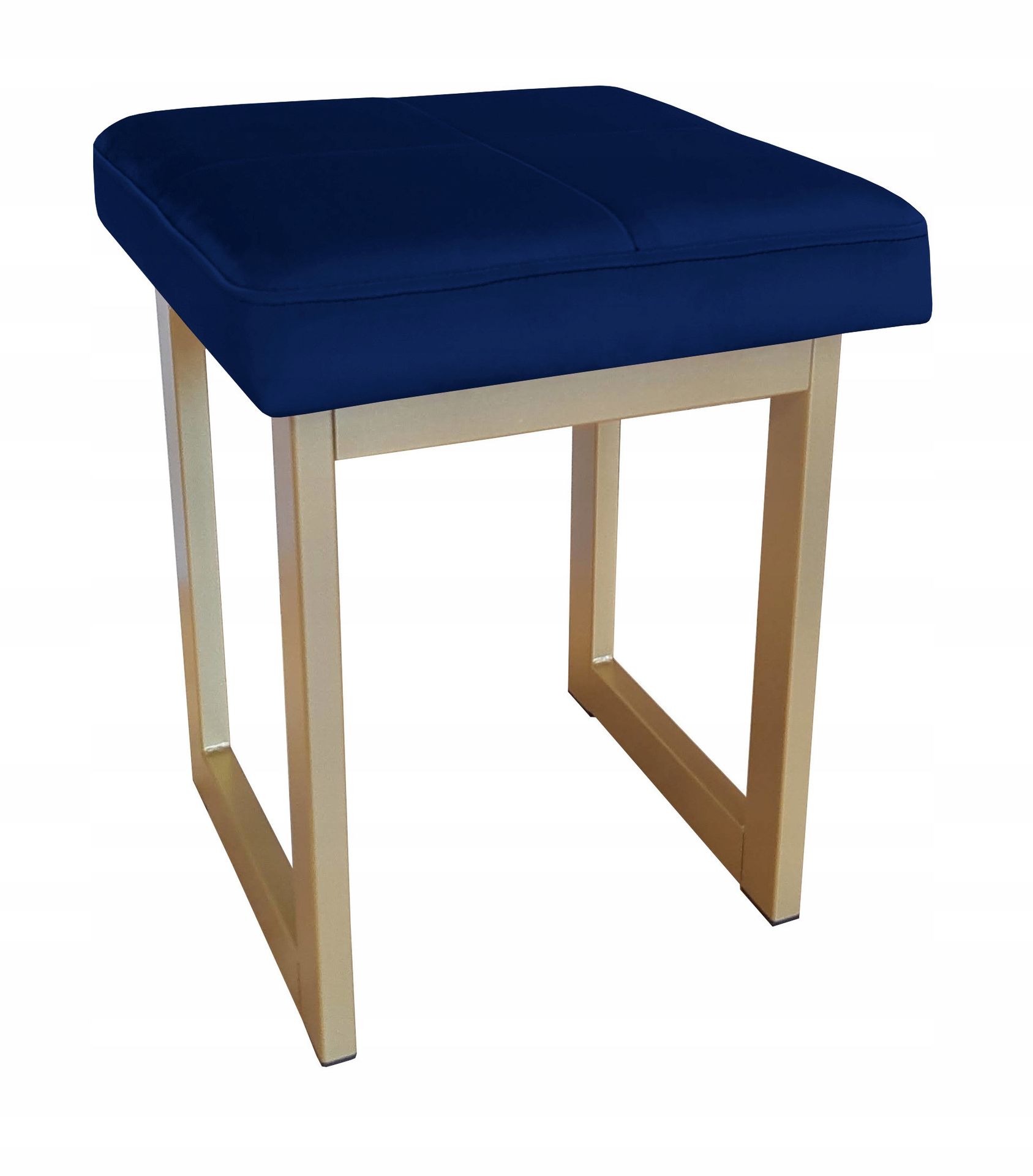 Taboret Solid 45cm Stołek Loft podstawa złota MG16
