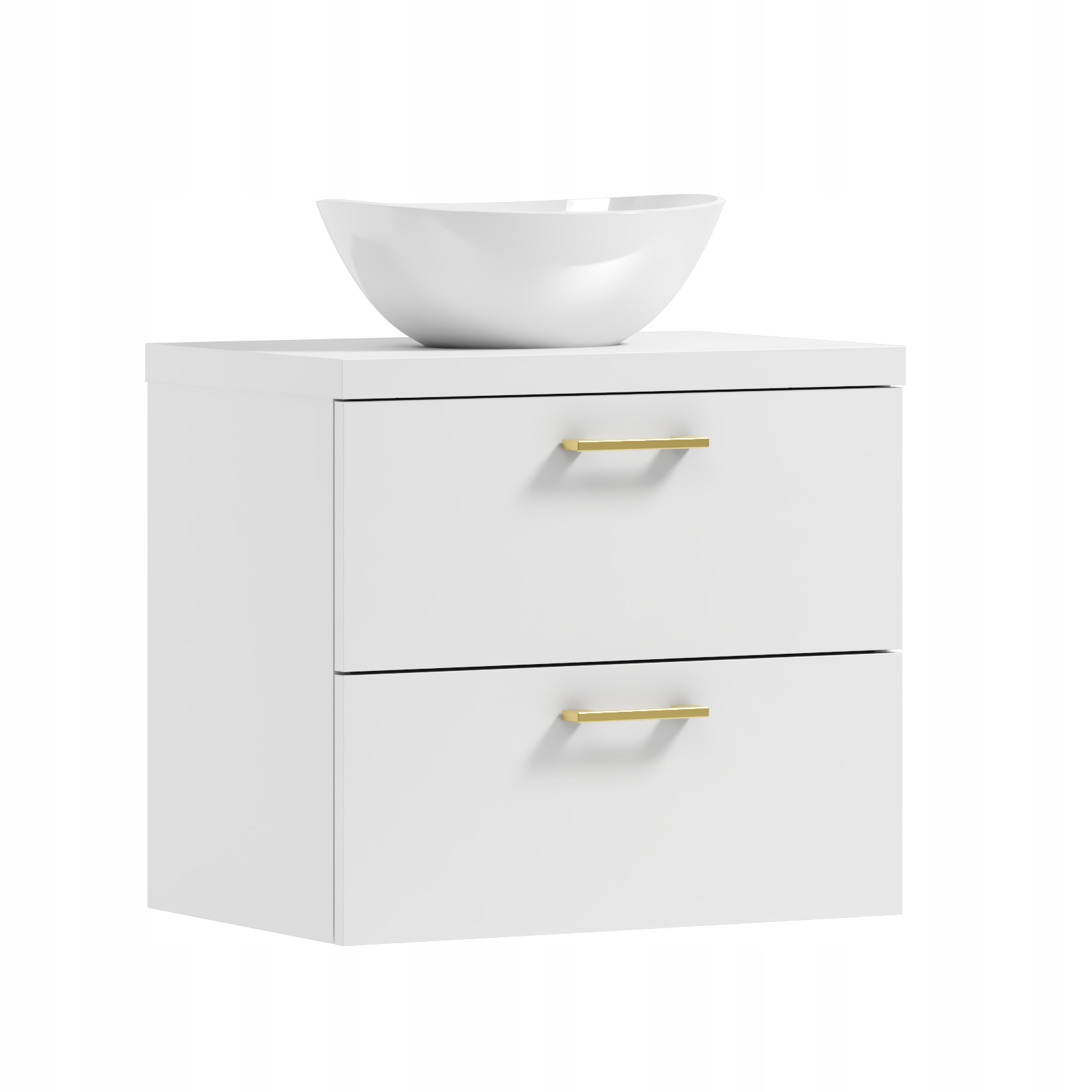 Szafka łazienkowa Luna 50 z blatem i umywalką Zestaw Producent