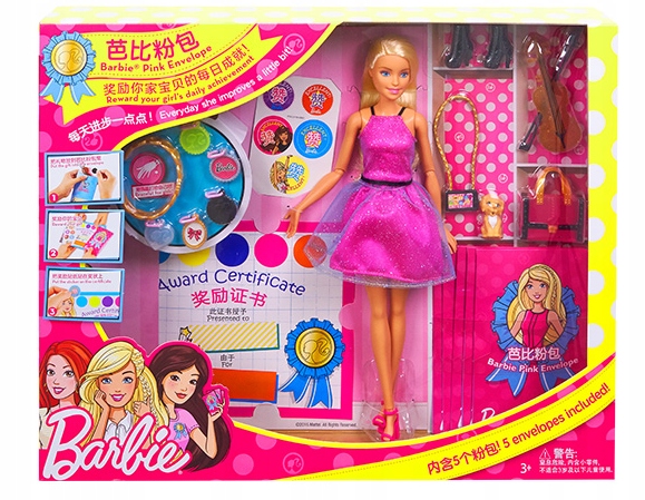 Lalka Barbie Skrzypce Piesek zgina ręce