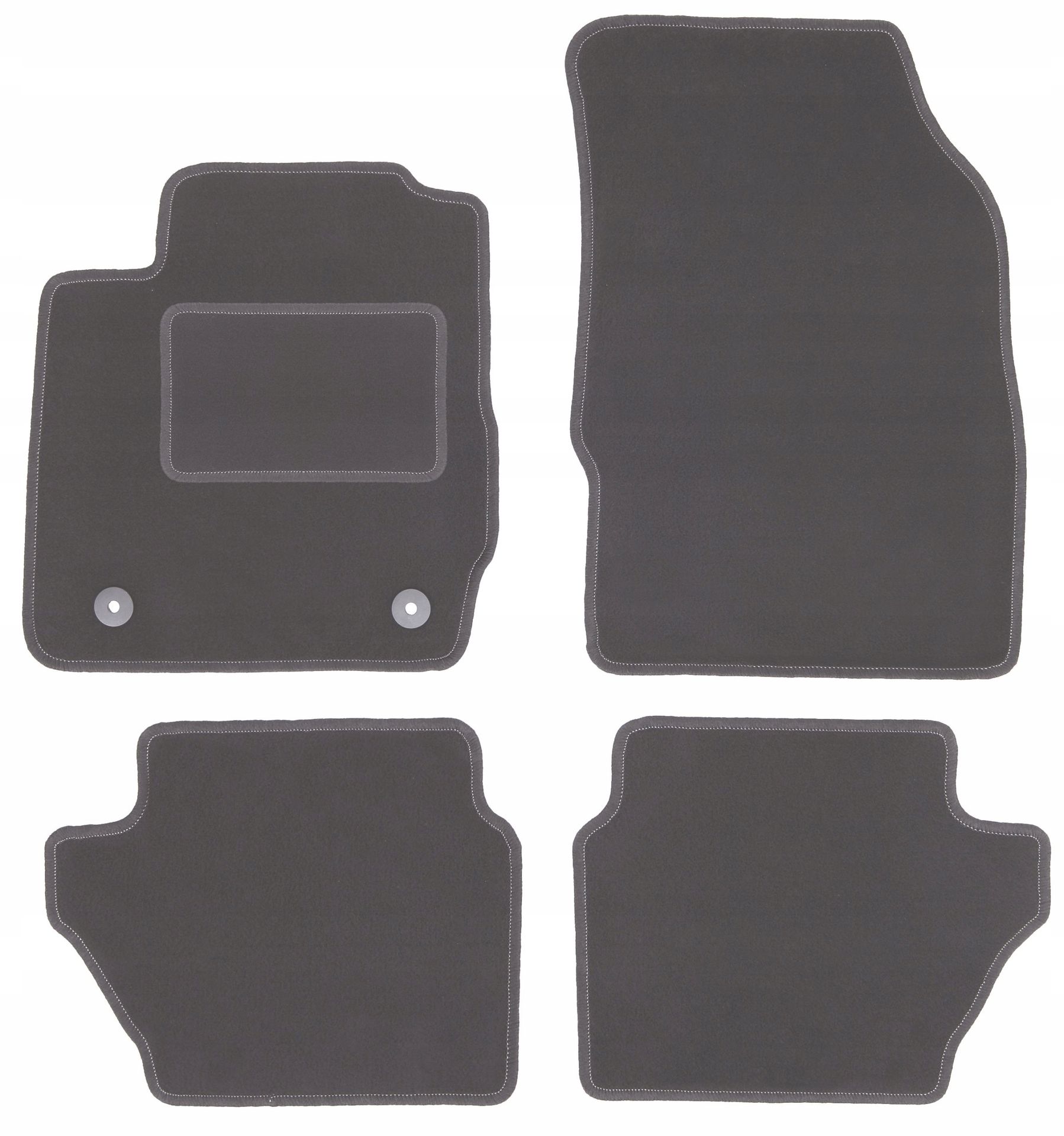 dywaniki Carlux grafit: Ford Fiesta MK7 hatchback 2008-2011