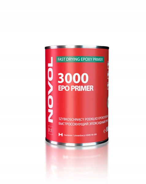 Novol Epo Primer 3000 Epoksyd Oliwkowy 1:1 1,6L