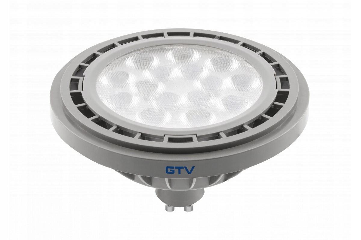 Żarówka Led ES-111 12,5W 230V barwa ciepła 3000K 40° szara obudowa Gtv