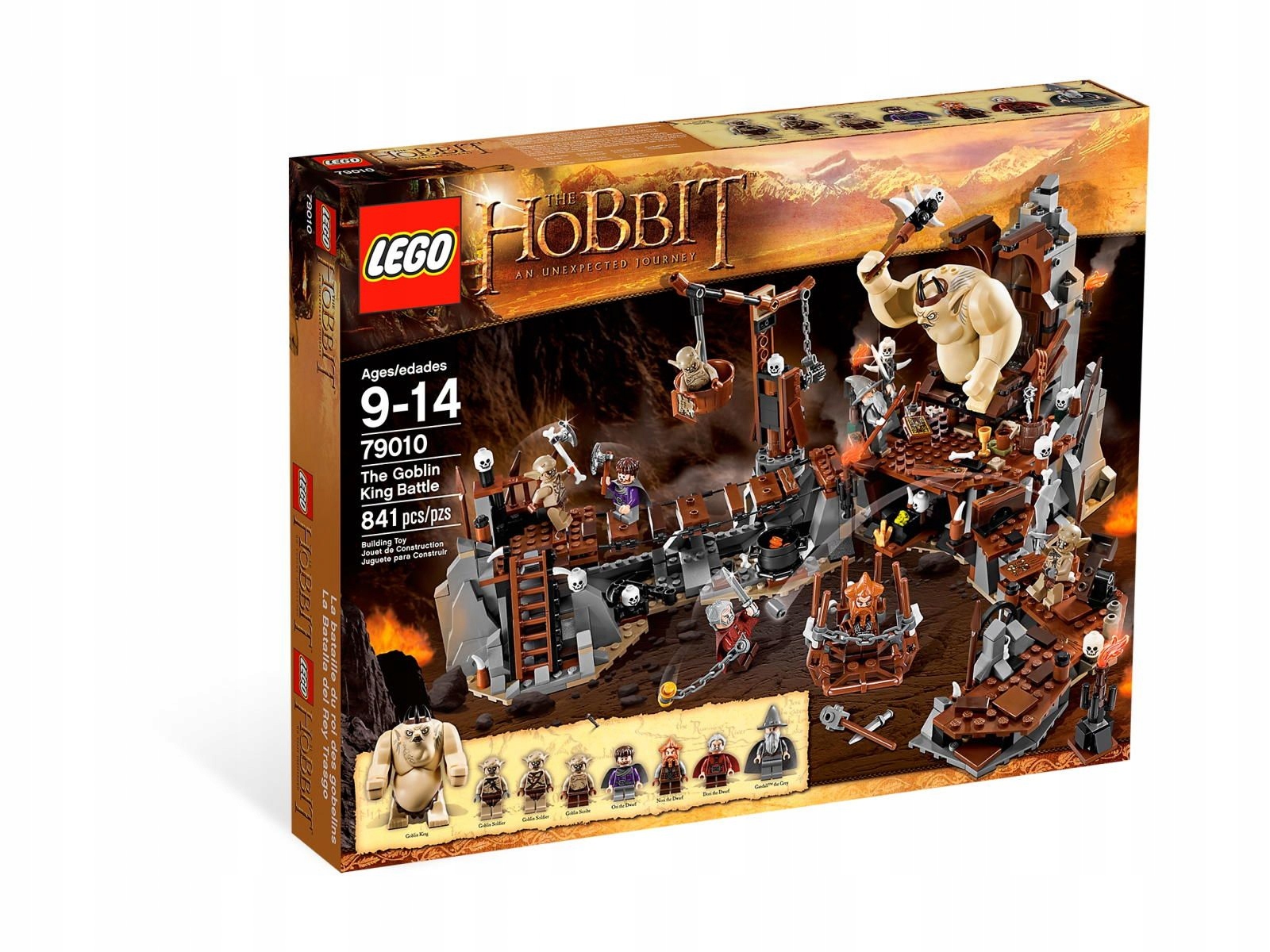 Lego The Lord of the Rings 79010 Hobbit Bitwa z Królem Goblinów 79010