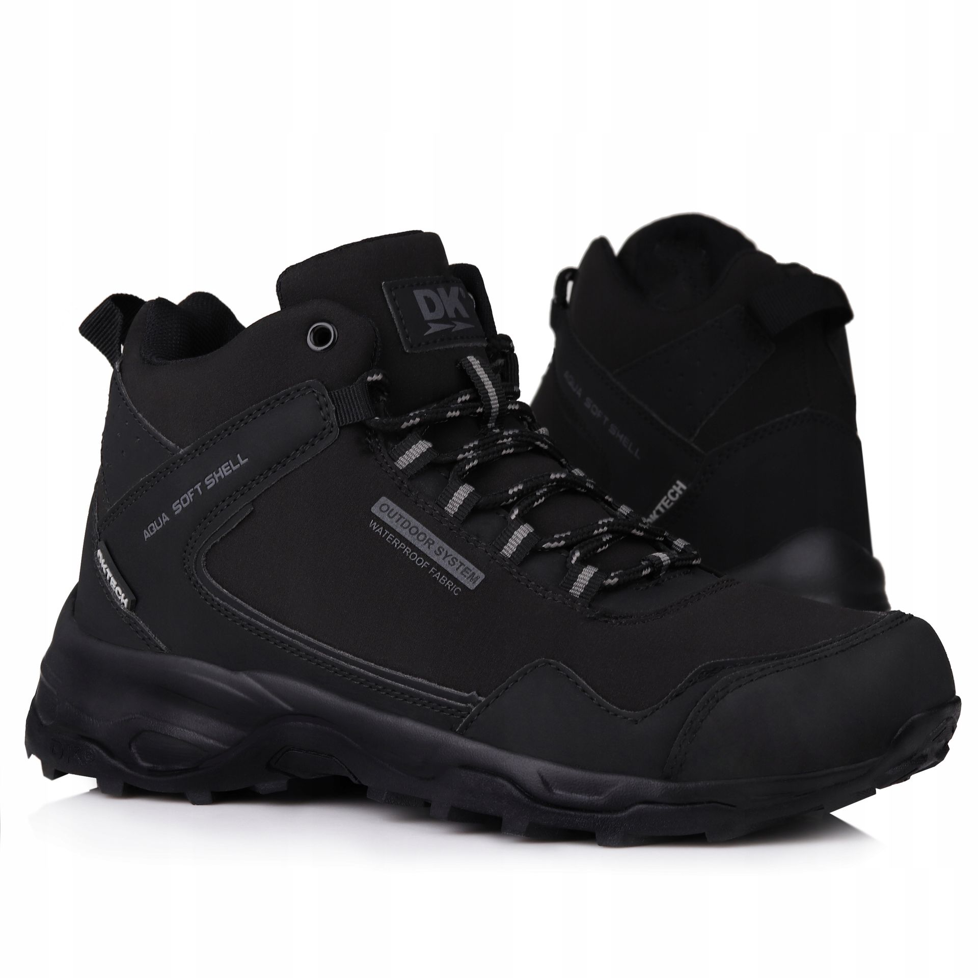 Buty trekkingowe Dk Sauron High 1029 Blk M Softshell Wysokie