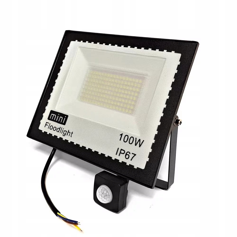 Halogen 100 W Led Czujnik naświetlacz z czujnikiem ruchu