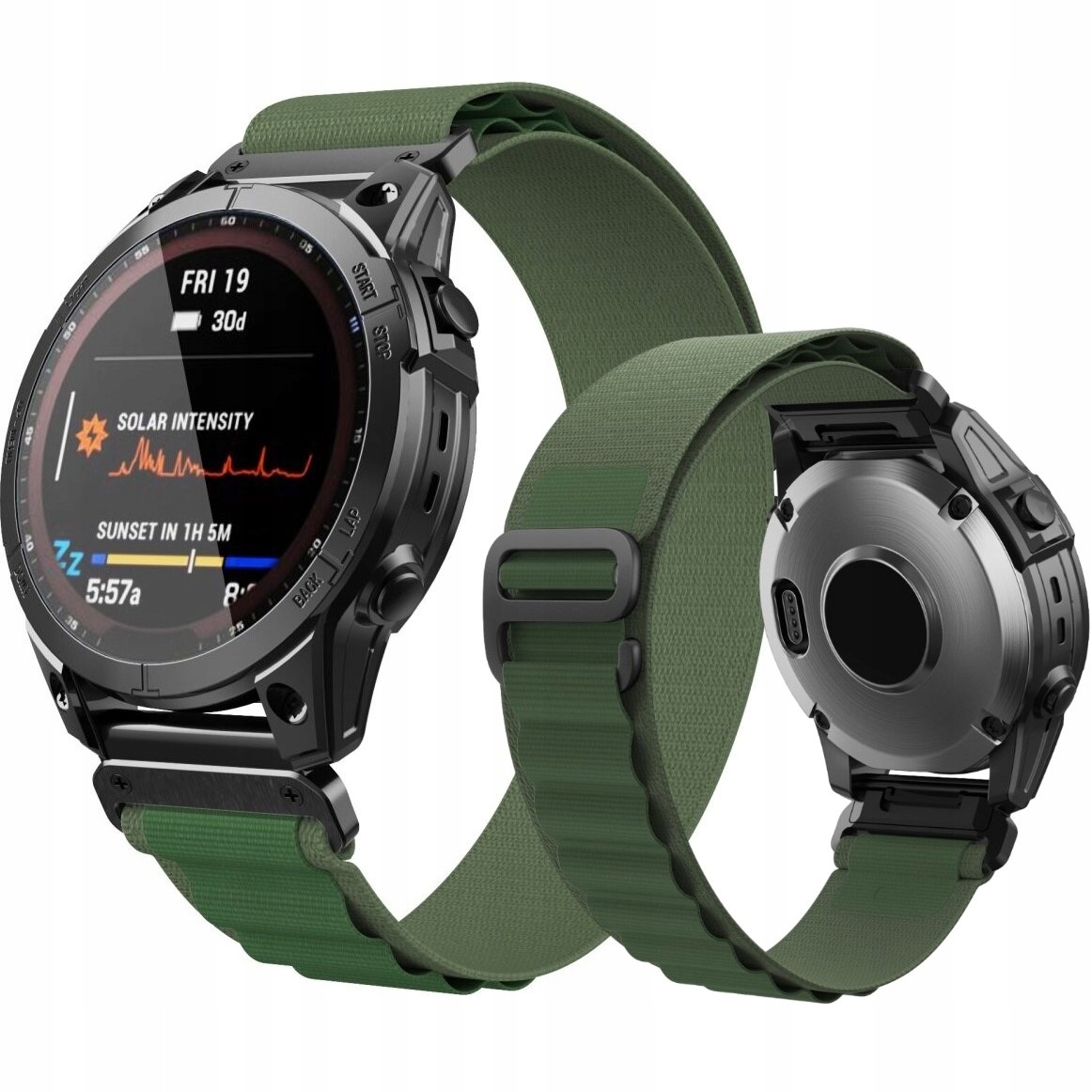 Pasek Nylonowy Quickfit Do Garmin Fenix 5X 6X 6X Pro 7X Opaska
