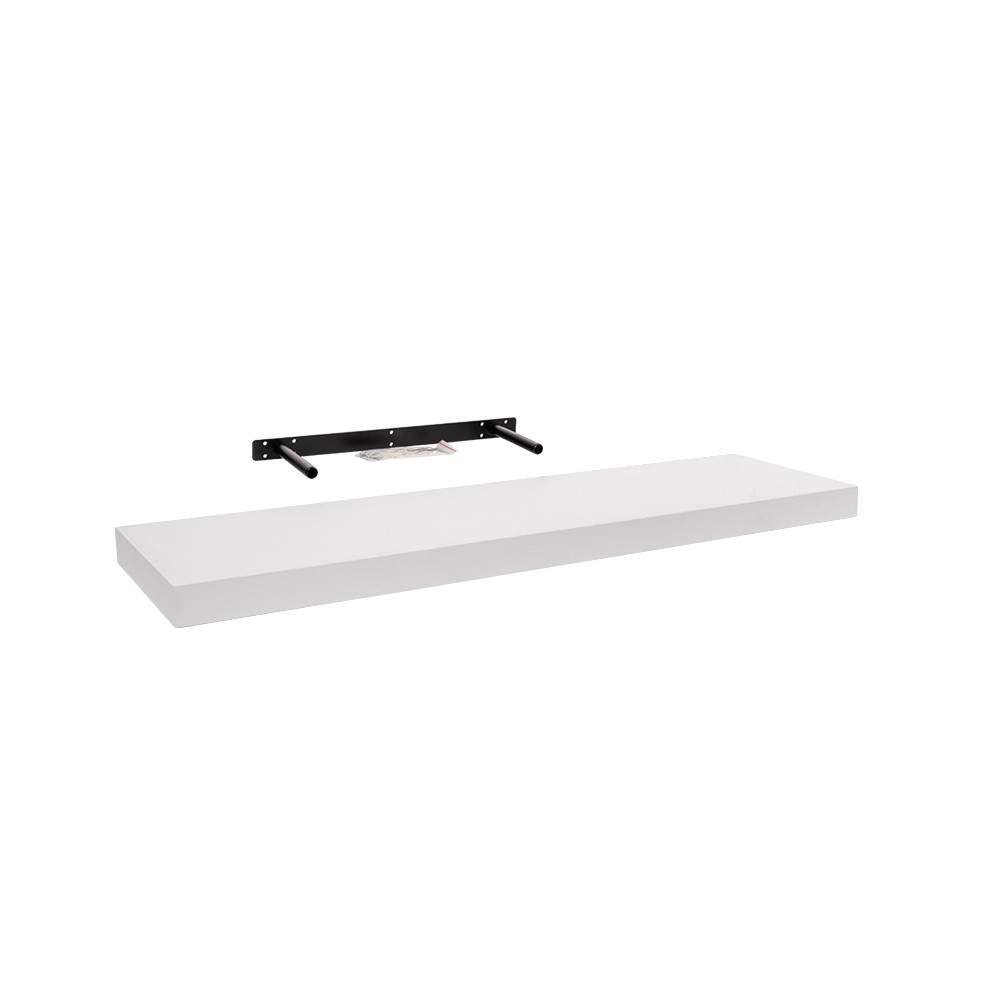 Półka ścienna samowisząca Fs 80x23 Biały