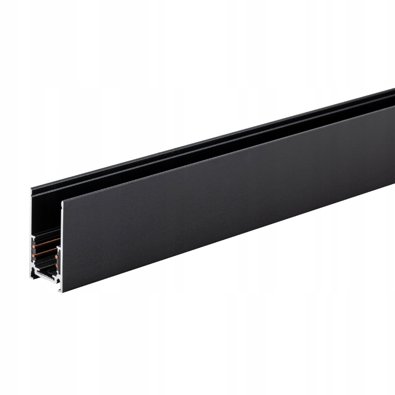 Szyna 1-fazowa magnetyczna natynkowa, 2 m, czarna, M-line