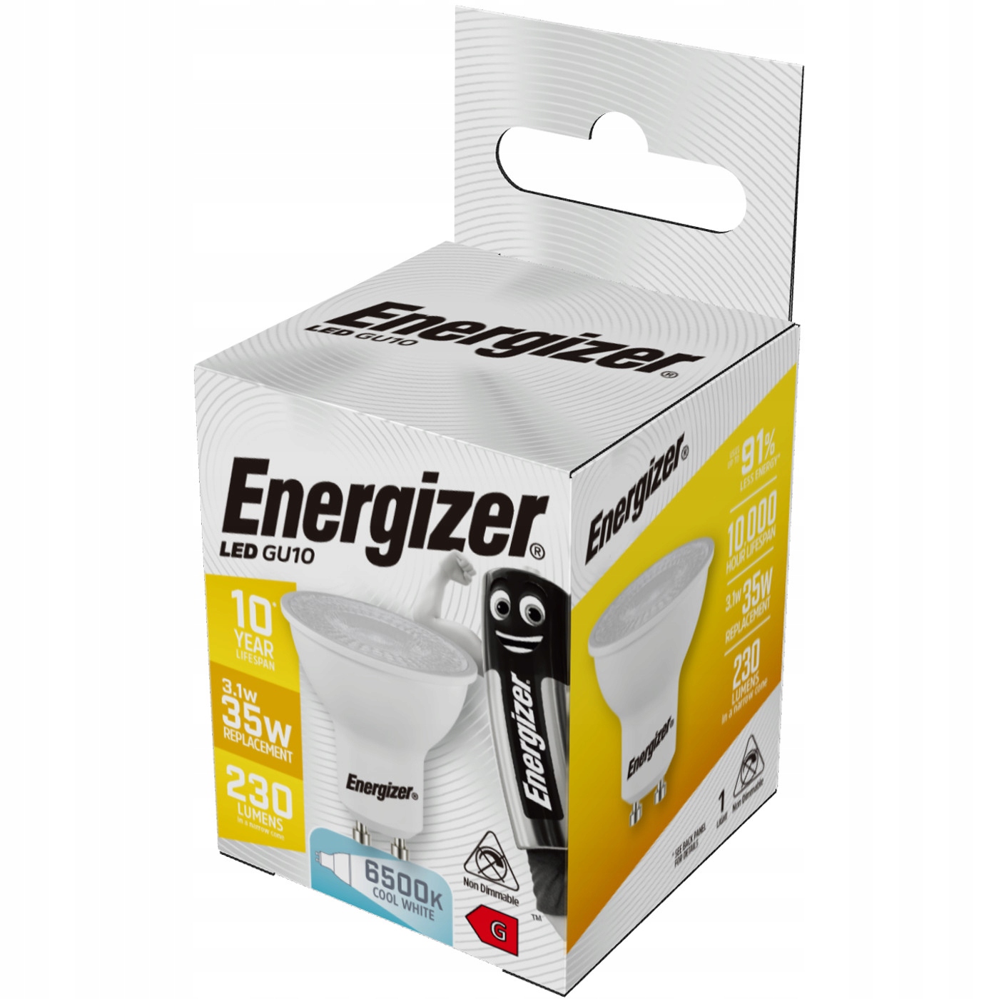 Żarówka Energizer GU10 Led 3W 35W 230lm S18540