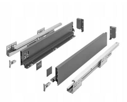 Szuflada Gtv Axispro 500 h69 Pod Piekarnik Antracy