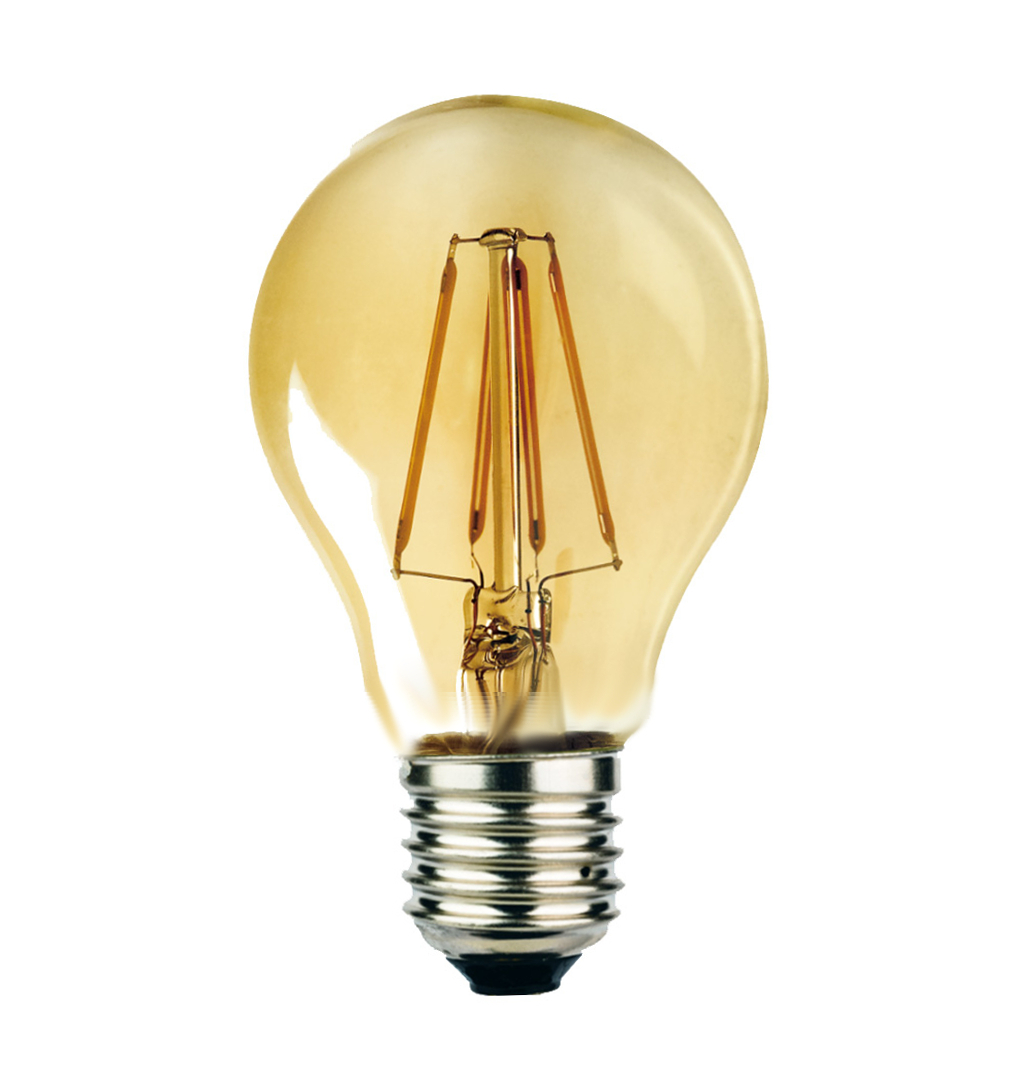 Żarówka dekoracyjna Led Filament Cog A60 E27 12W