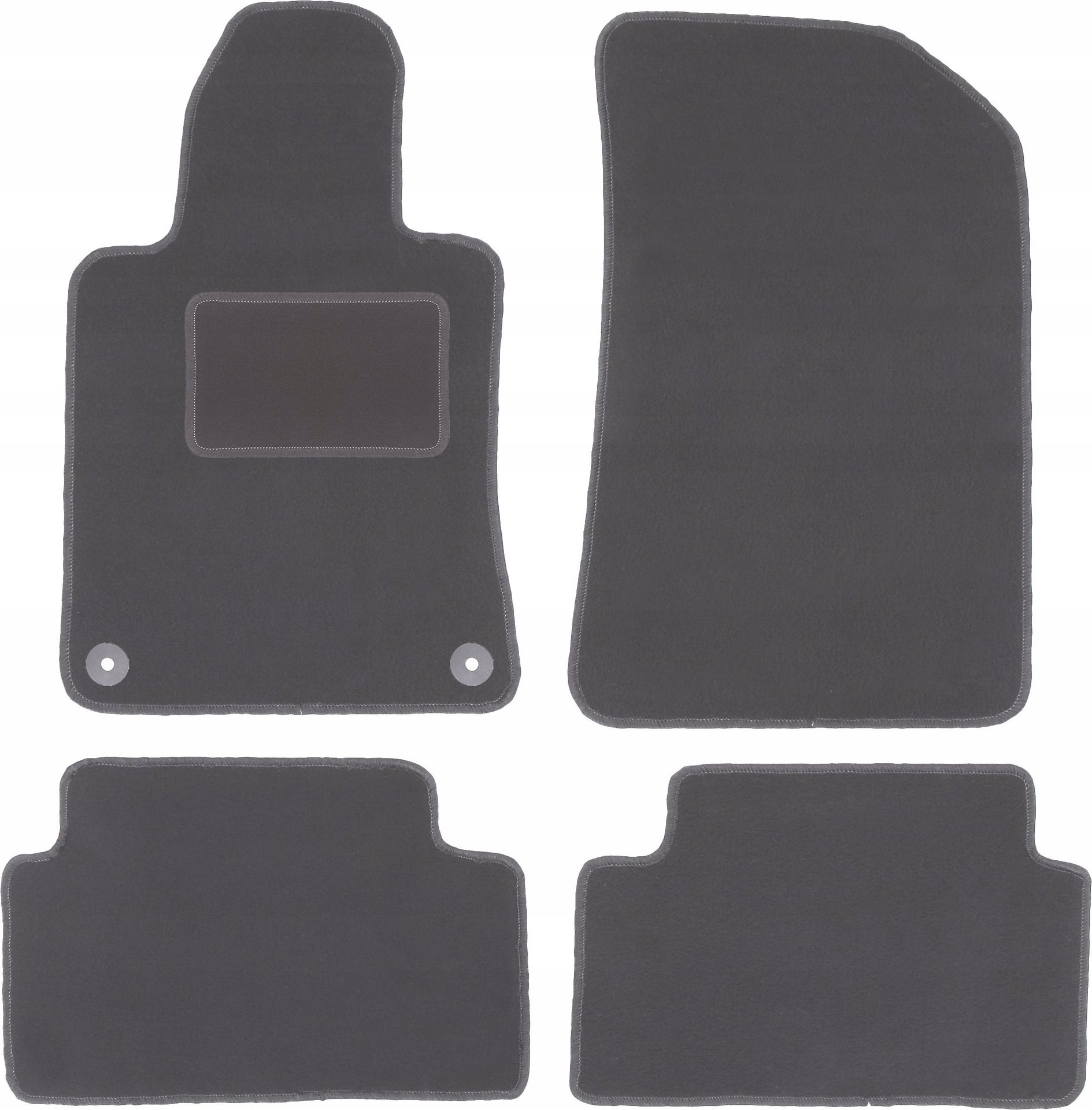 dywaniki Carlux grafit: Peugeot 508 I sedan, kombi, Sw, Rxh 2010-2018