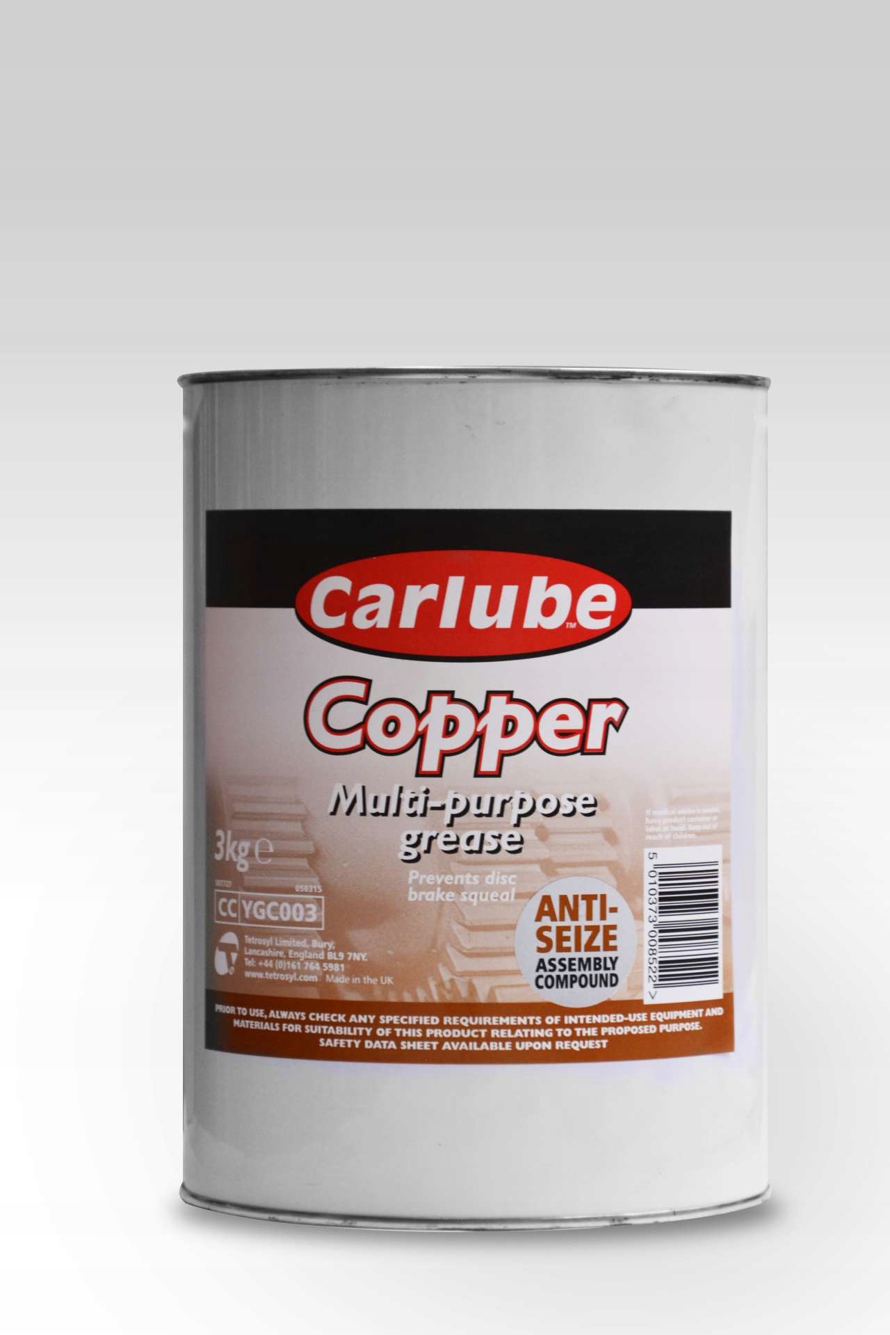 Carlube Smar Miedziany 3KG (YGC003)