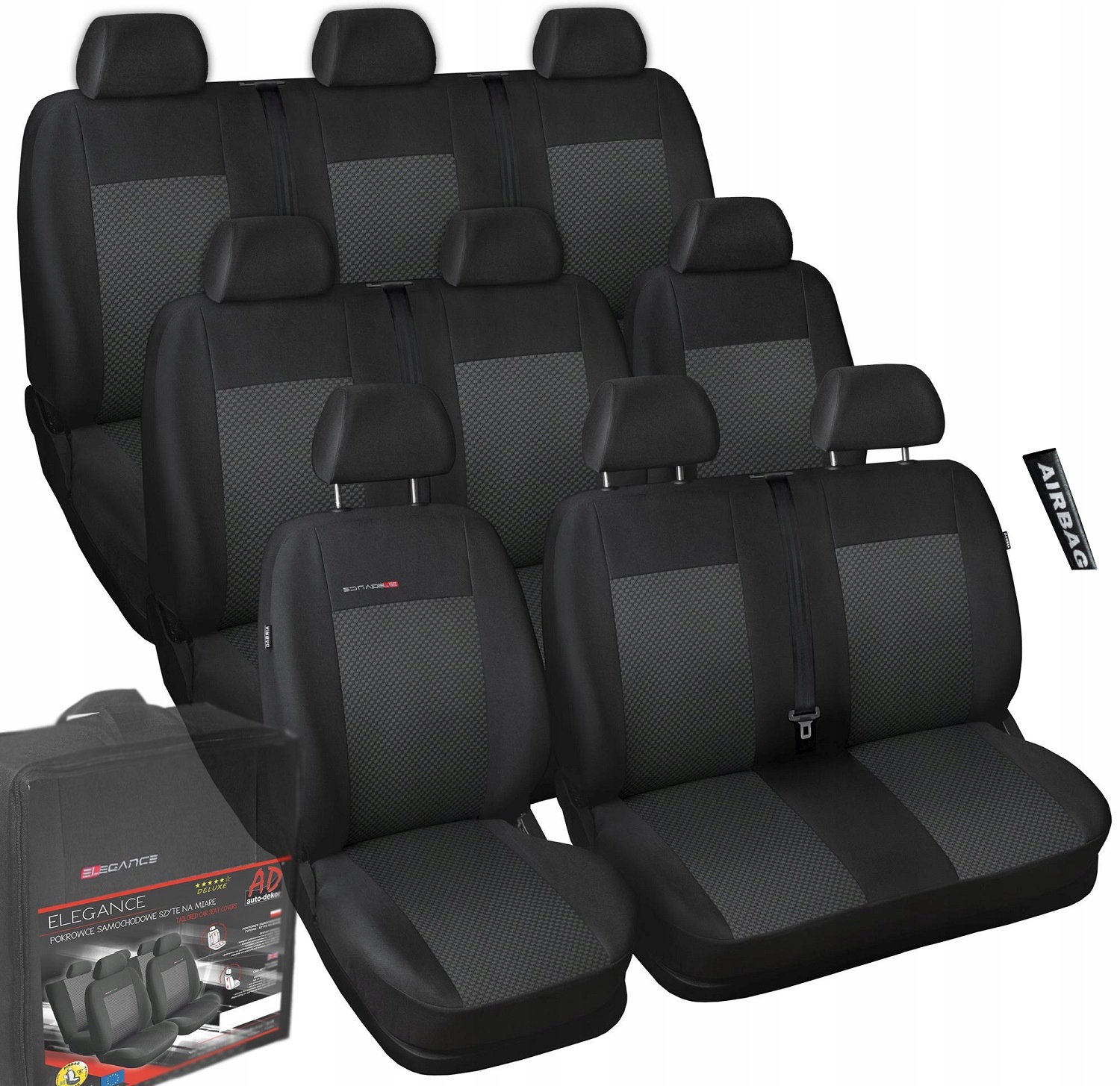 Pokrowce Szyte na Miarę do Ford Transit Custom