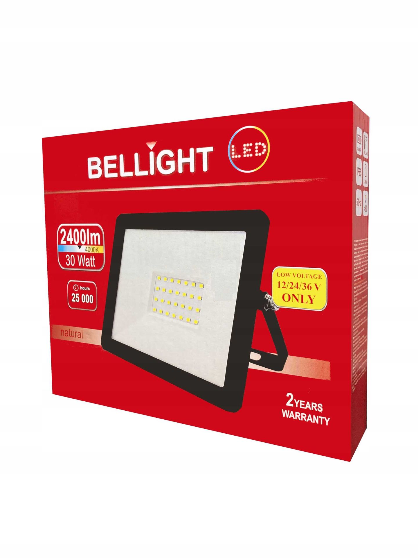 Naświetlacz Led Halogen 30W 12V 24V 36V Ac/dc