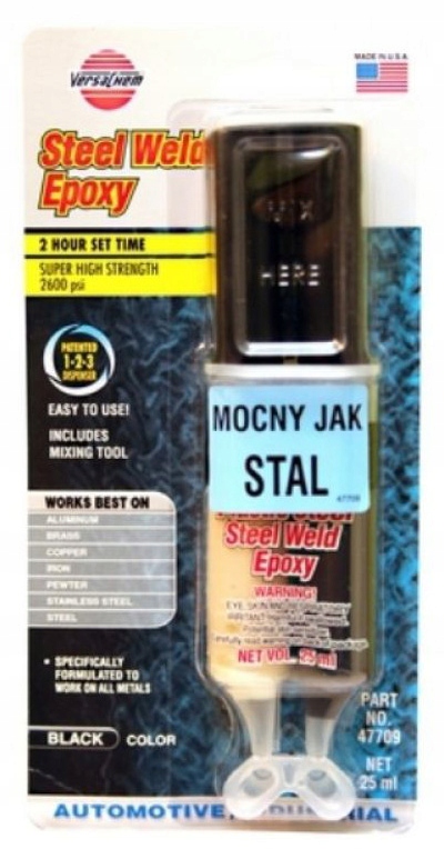 Versachem Steel Weld Epoxy System Klej Epoksydowy