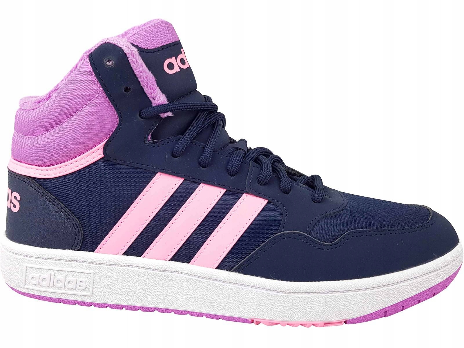 Adidas Hoops MID GW6902 Buty Wysokie Granatowe New