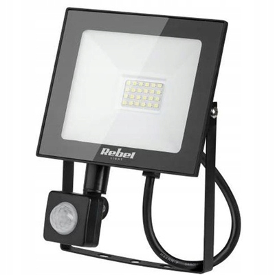 Reflektor Led Rebel 20W 6500K z sensorem zmierzchu