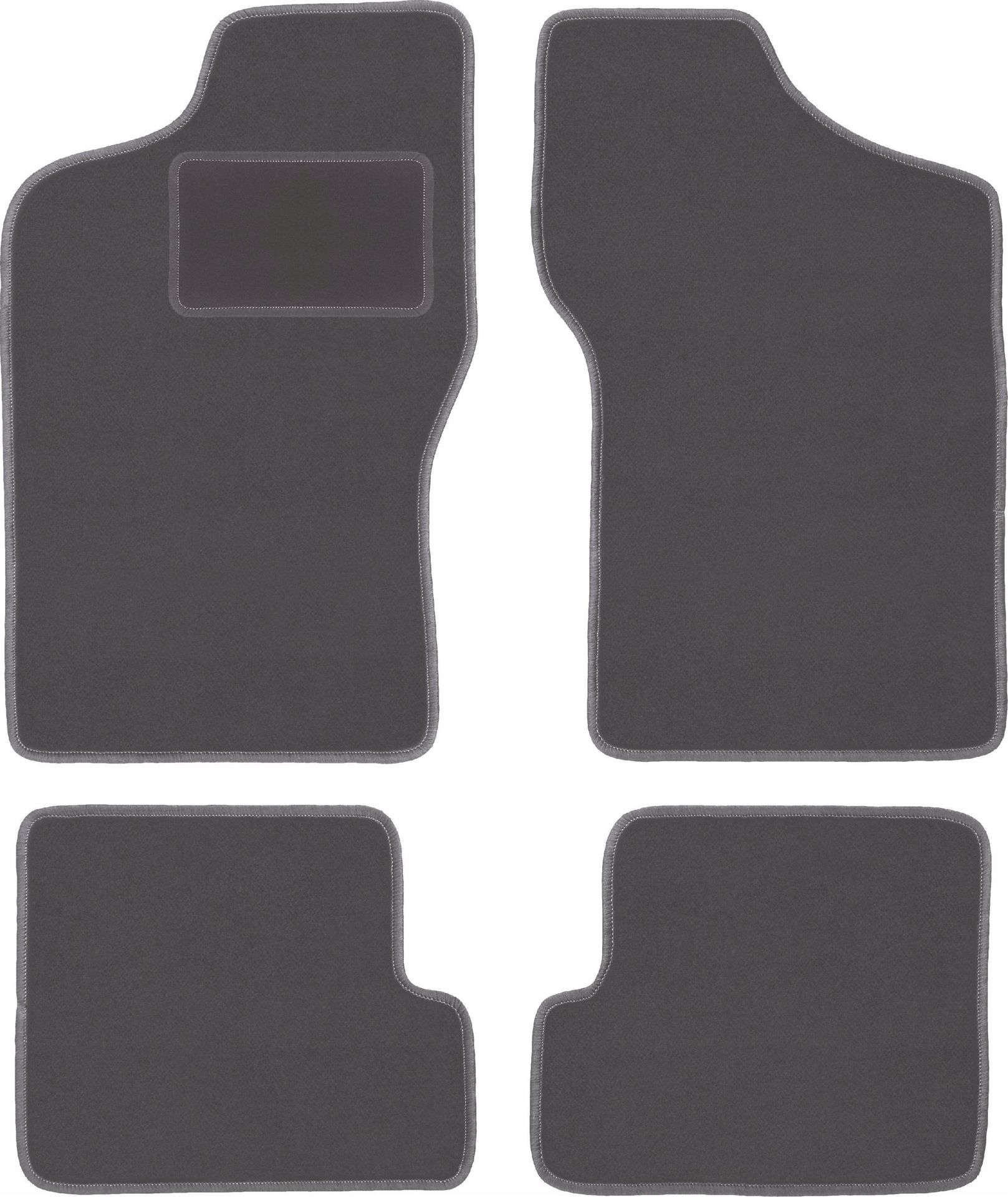 dywaniki Carlux grafit: Fiat Cinquecento hatchback 1991-1998