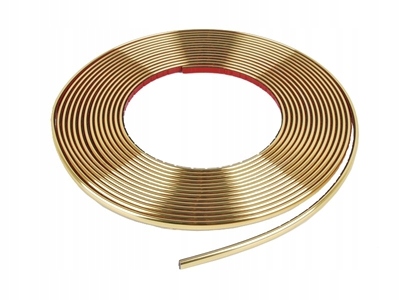 Listwa Dekoracyjna ozdobna Maskująca Złota Gold 6mm x 8m