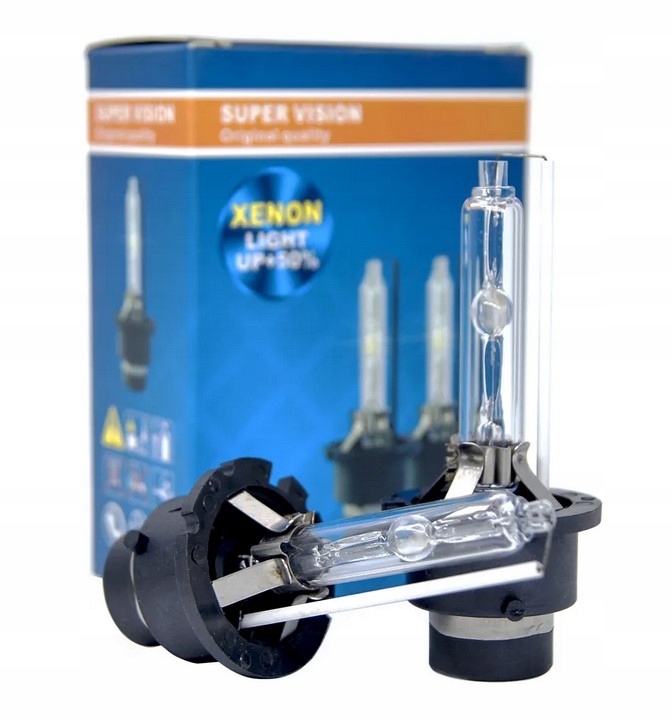 Żarnik D2S Xenon Ksenon Vision 6000K 85V 55W +50%