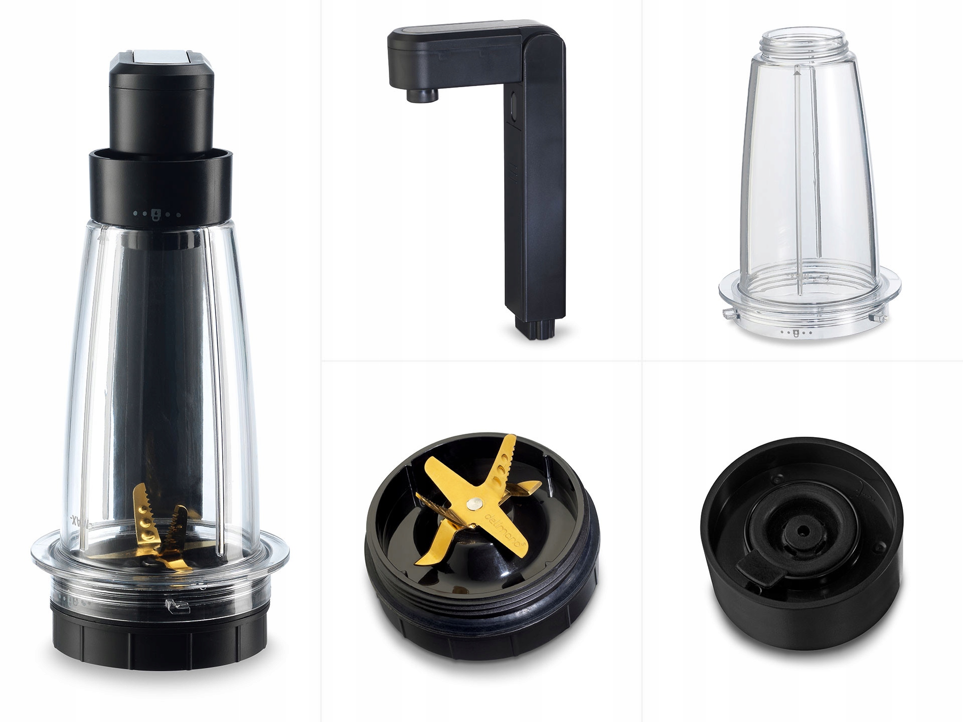 Blender kielichowy Delimano 800 W czarny