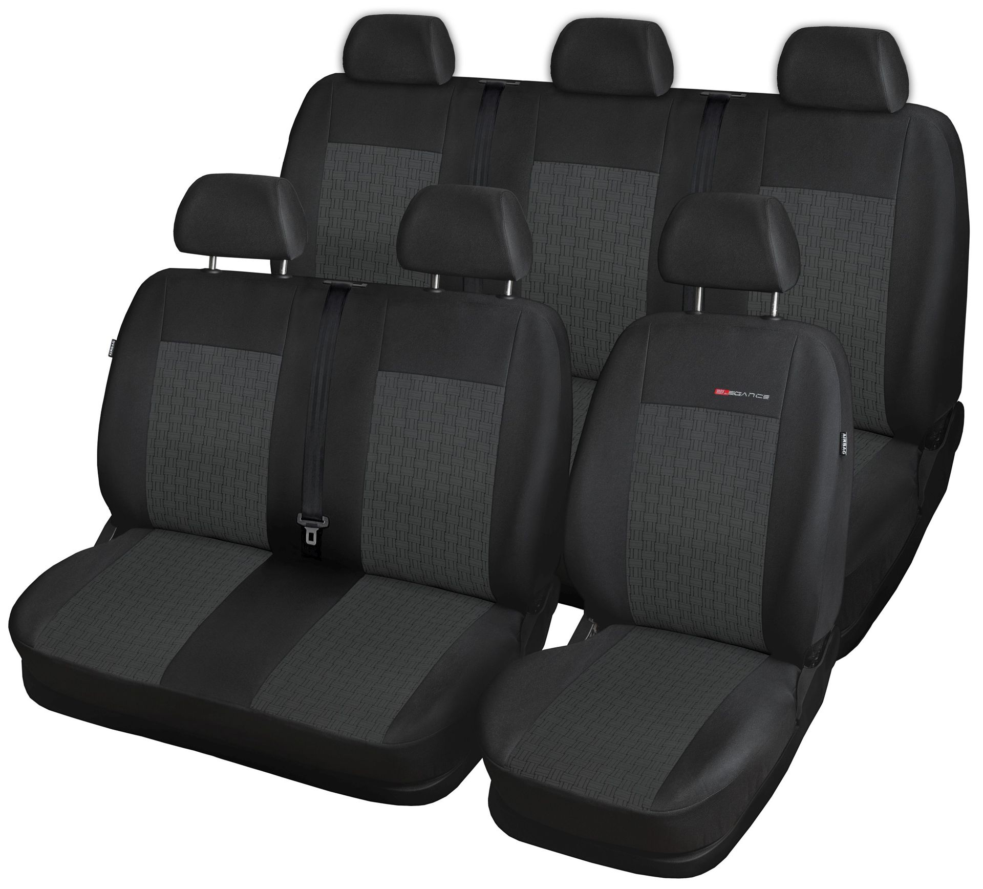 Volkswagen T5 03-2015r Pokrowce Samochodowe 6 Osób