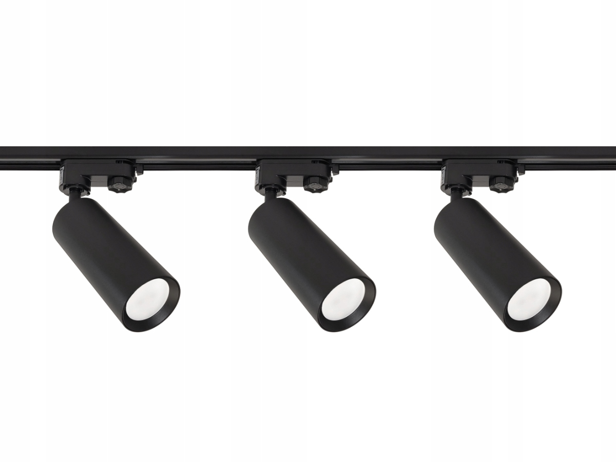 Oświetlenie Szynowe Led 3x Lampa Reflektor GU10 Szynoprzewód 1m 3-Fazowy