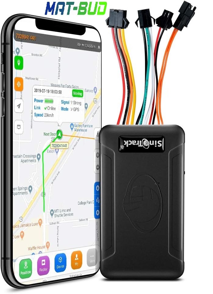 Lokalizator Gps SinoTrack ST-906 odcięcie paliwa podsłuch Sos mikrofon głos