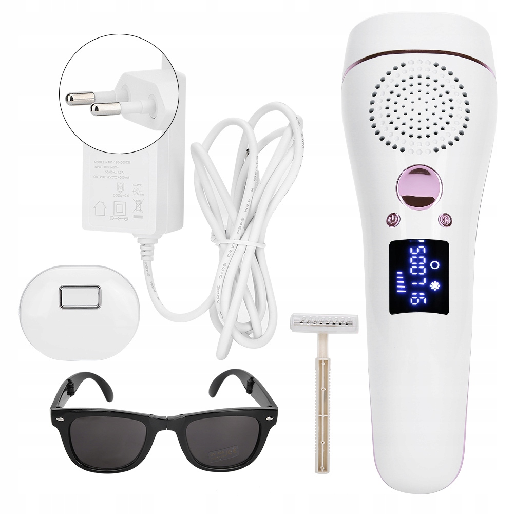 Depilator Ipl Do Włosów Ciała LCD Zestaw Chłodzenie Urządzenie Bezbolesne