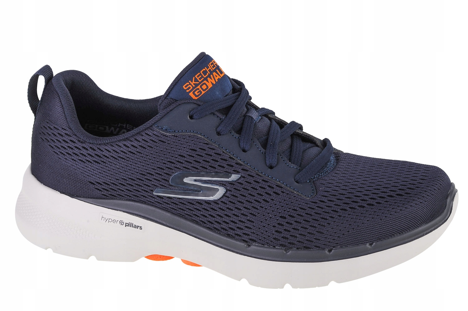 Outlet Męskie sneakers Skechers Go Walk 6 Avalo 216209-NVY r.42
