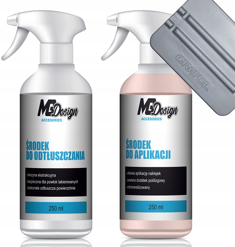 Zestaw Do Aplikacji Laminatów z Folii 3 elementy