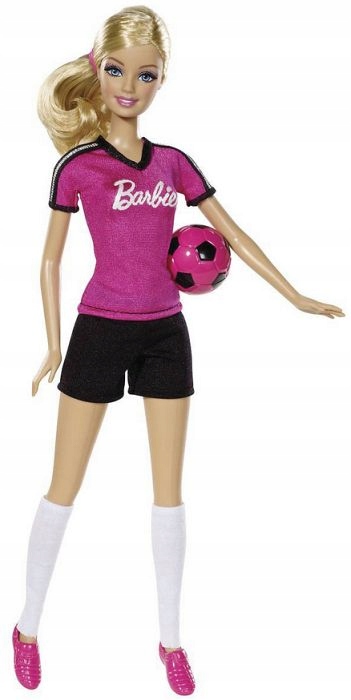 Lalka Barbie Bądź kim chcesz Piłkarka BFP99 BDT25