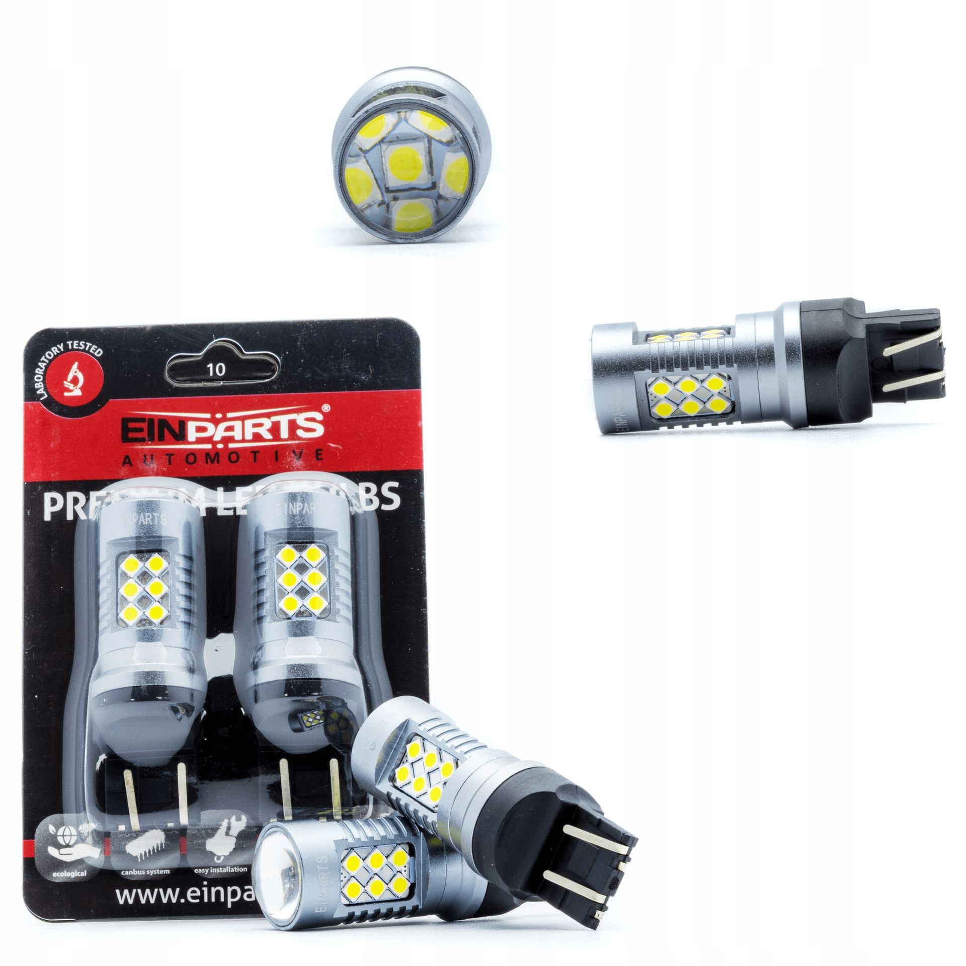 Żarówki Led W21/5W 6000K 24x Smd 9V-16V Canbus
