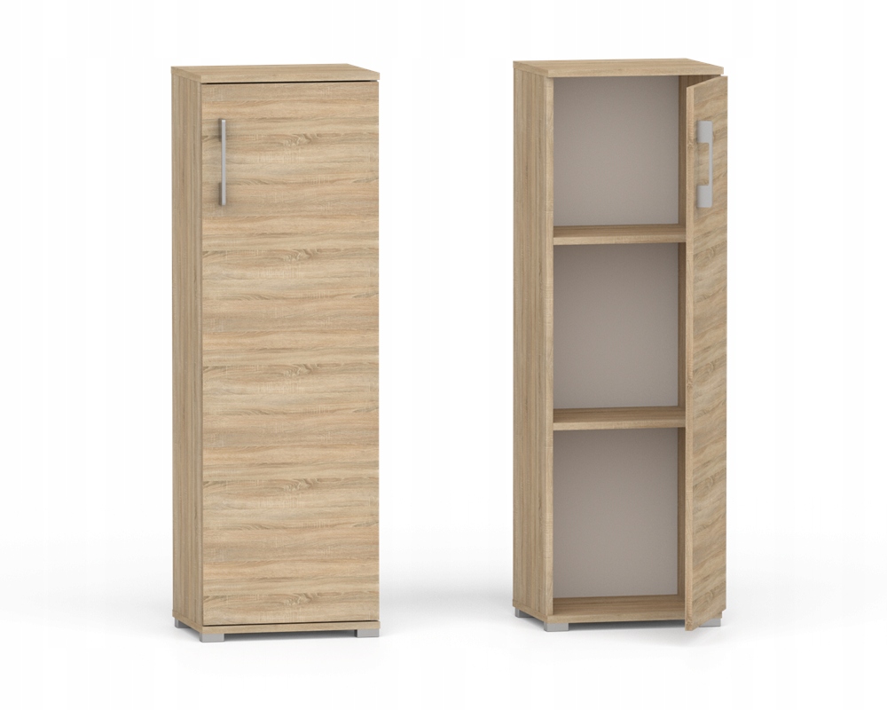 Słupek Łazienkowy Stojący Szafka Stojąca Pola 1D 110X40X40 Dąb Sonoma